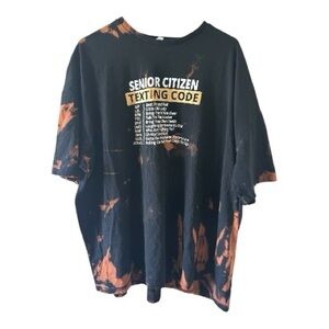 Bleach Dyed Graphic T-Shirt – Cotton Heritage – Size 3X